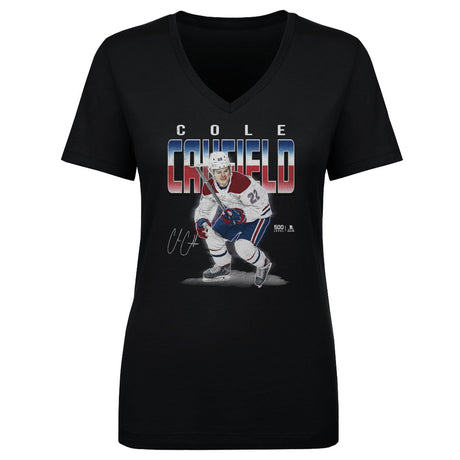 Cole Caufield Women's V-Neck T-Shirt | 500 LEVEL