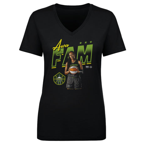 Awa Fam Women's V-Neck T-Shirt | 500 LEVEL