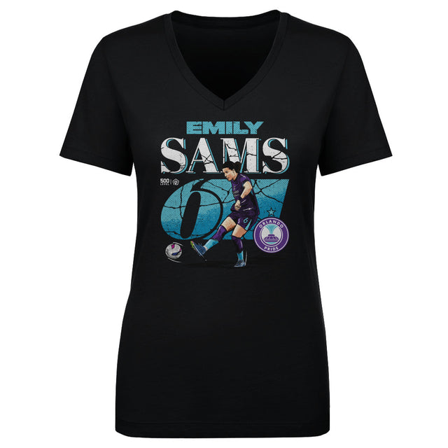 Emily Sams Women's V-Neck T-Shirt | 500 LEVEL