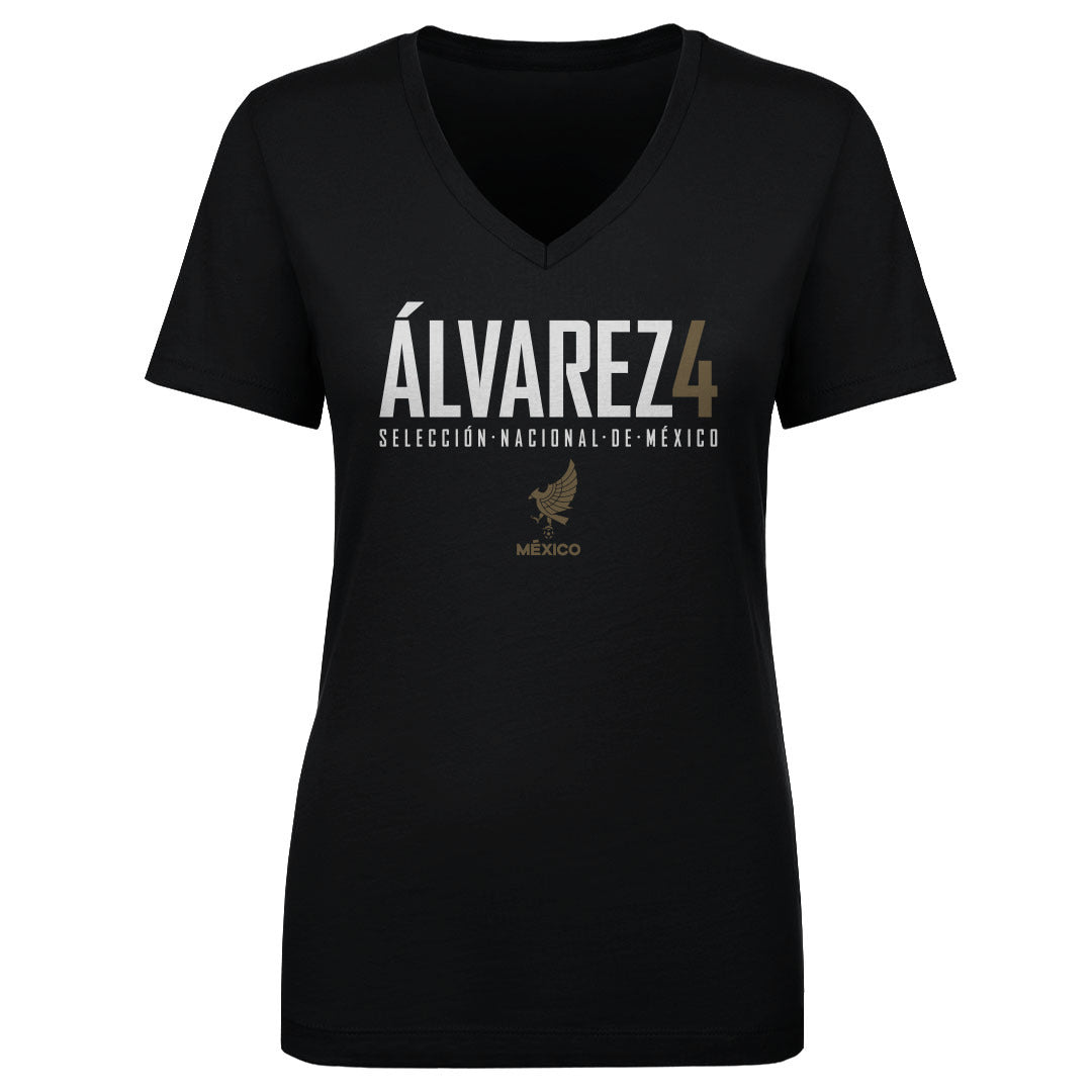 Edson Alvarez Women's V-Neck T-Shirt | 500 LEVEL