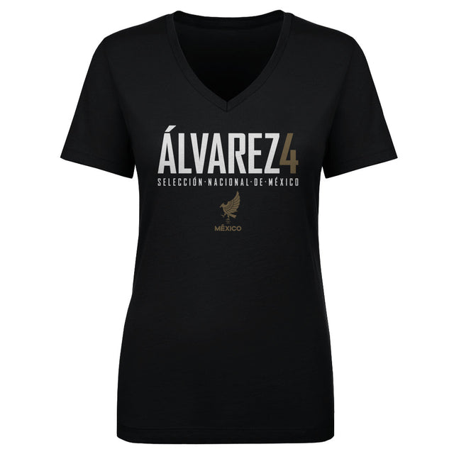 Edson Alvarez Women's V-Neck T-Shirt | 500 LEVEL