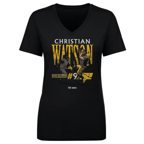 Christian Watson Women's V-Neck T-Shirt | 500 LEVEL