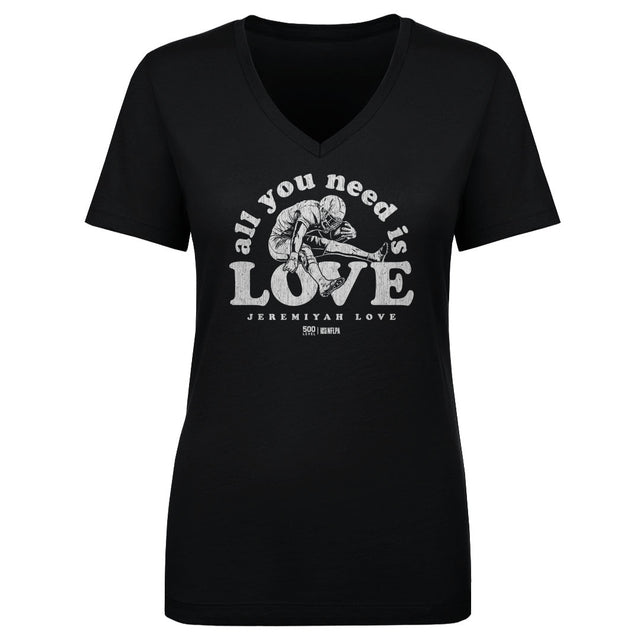 Jeremiyah Love Women's V-Neck T-Shirt | 500 LEVEL
