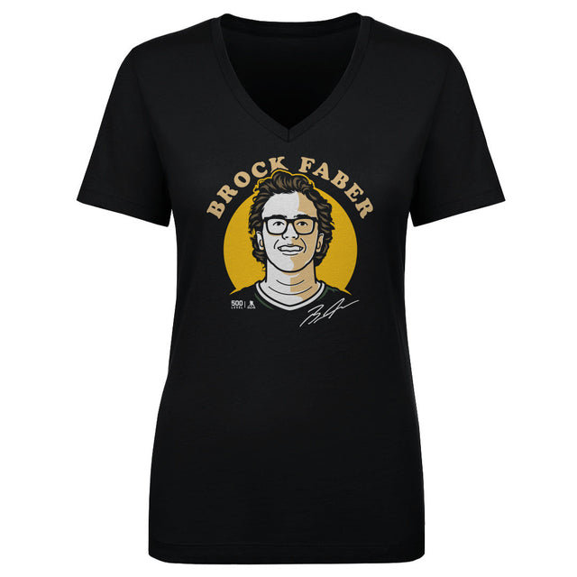 Brock Faber Women's V-Neck T-Shirt | 500 LEVEL