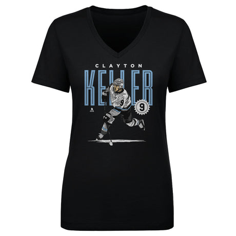 Clayton Keller Women's V-Neck T-Shirt | 500 LEVEL