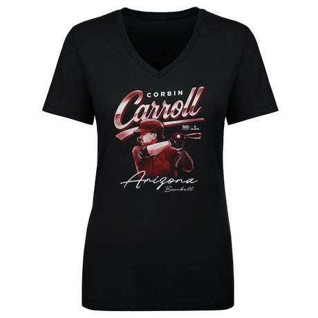 Corbin Carroll Women's V-Neck T-Shirt | 500 LEVEL