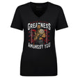 Roman Reigns Women's V-Neck T-Shirt | 500 LEVEL