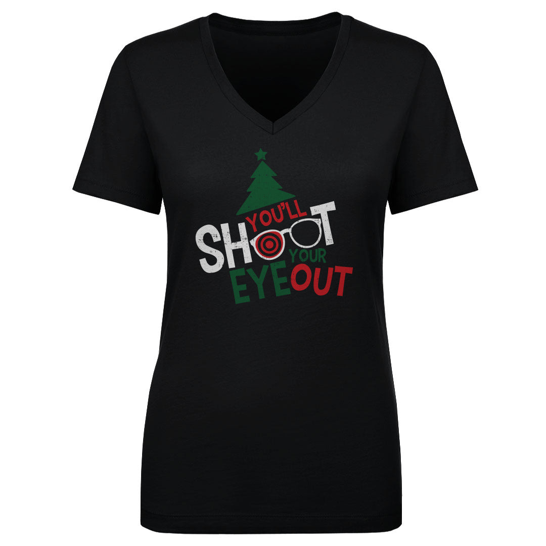 Christmas Women's V-Neck T-Shirt | 500 LEVEL