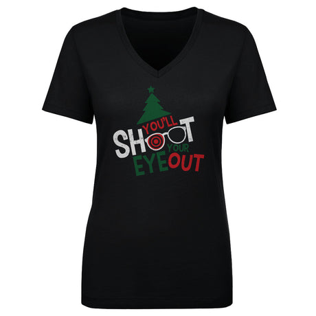 Christmas Women's V-Neck T-Shirt | 500 LEVEL