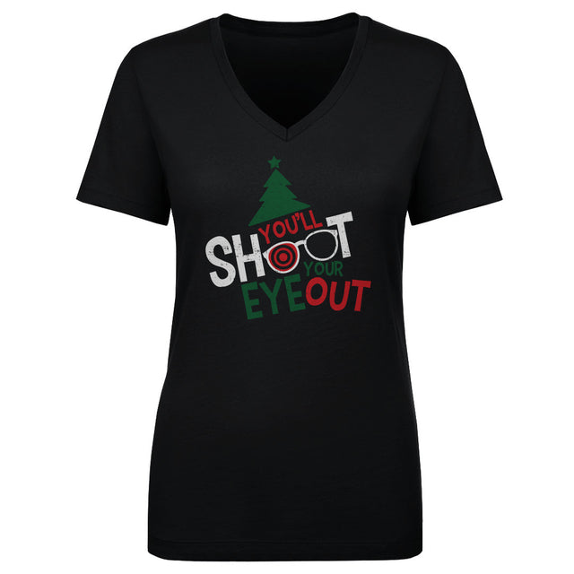 Christmas Women's V-Neck T-Shirt | 500 LEVEL