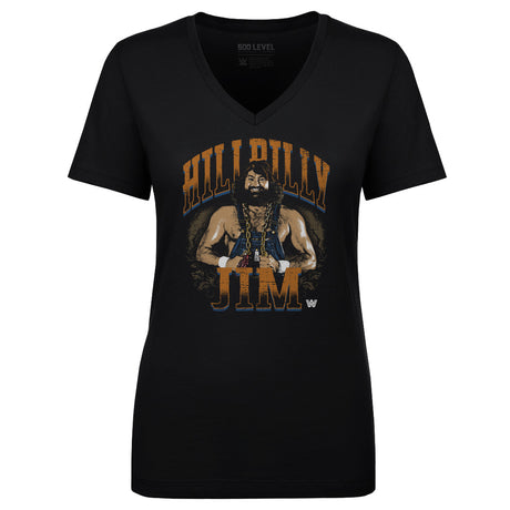Hillbilly Jim Women's V-Neck T-Shirt | 500 LEVEL