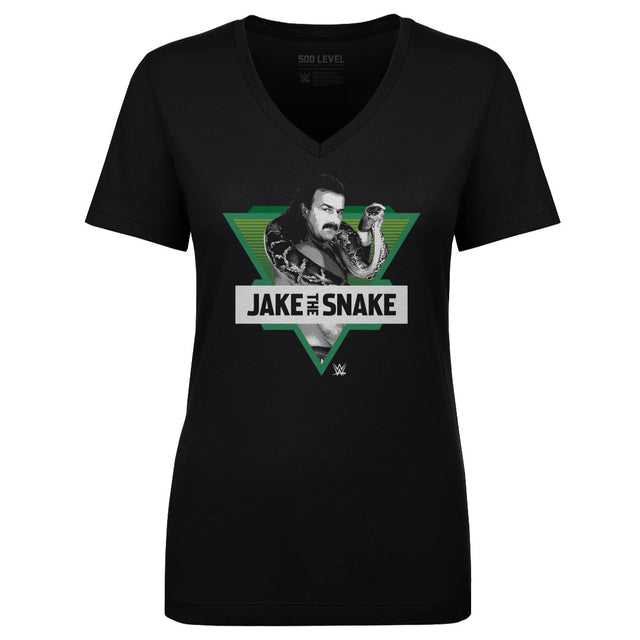 Jake The Snake Women's V-Neck T-Shirt | 500 LEVEL