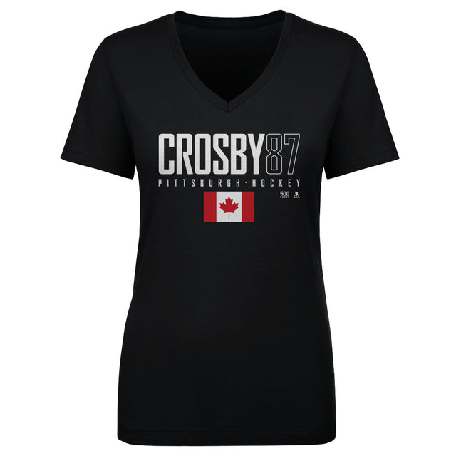 Sidney Crosby Women's V-Neck T-Shirt | 500 LEVEL