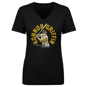 Konnor Griffin Women's V-Neck T-Shirt | 500 LEVEL