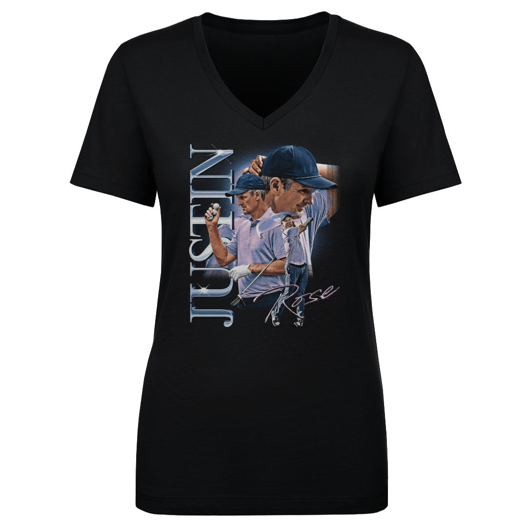 Justin Rose Women's V-Neck T-Shirt | 500 LEVEL
