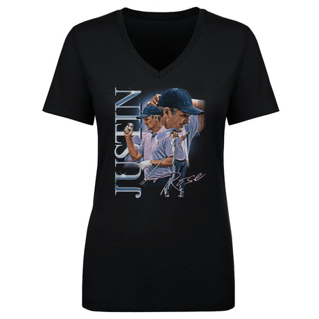 Justin Rose Women's V-Neck T-Shirt | 500 LEVEL