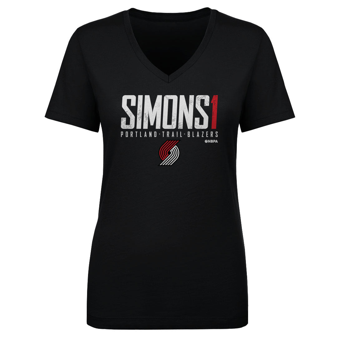 Anfernee Simons Women&#39;s V-Neck T-Shirt | 500 LEVEL