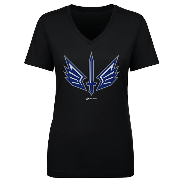 St. Louis Battlehawks Women's V-Neck T-Shirt | 500 LEVEL