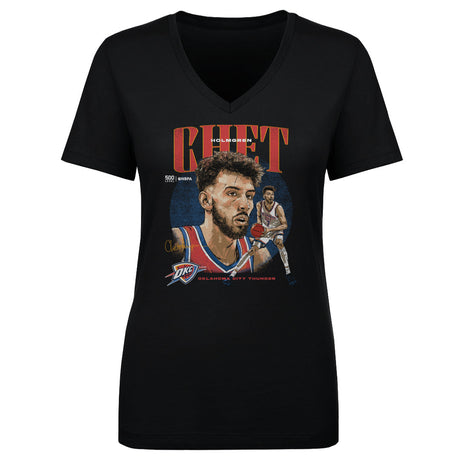 Chet Holmgren Women's V-Neck T-Shirt | 500 LEVEL