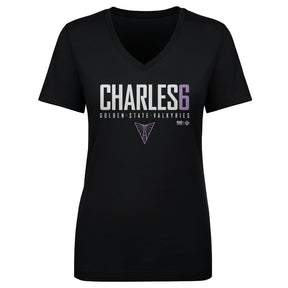 Kaila Charles Women's V-Neck T-Shirt | 500 LEVEL