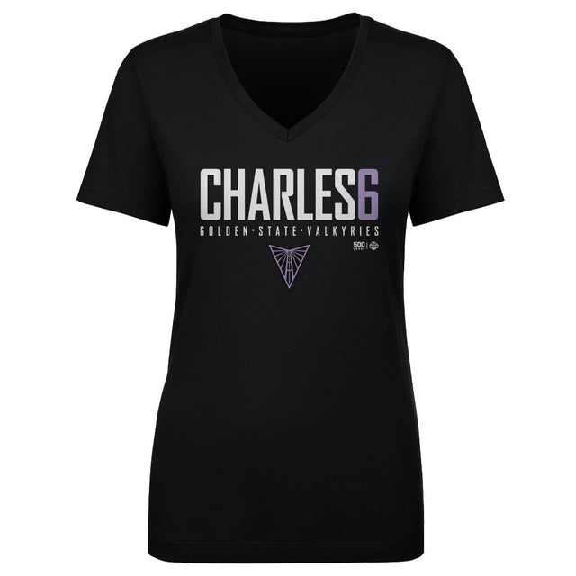 Kaila Charles Women's V-Neck T-Shirt | 500 LEVEL