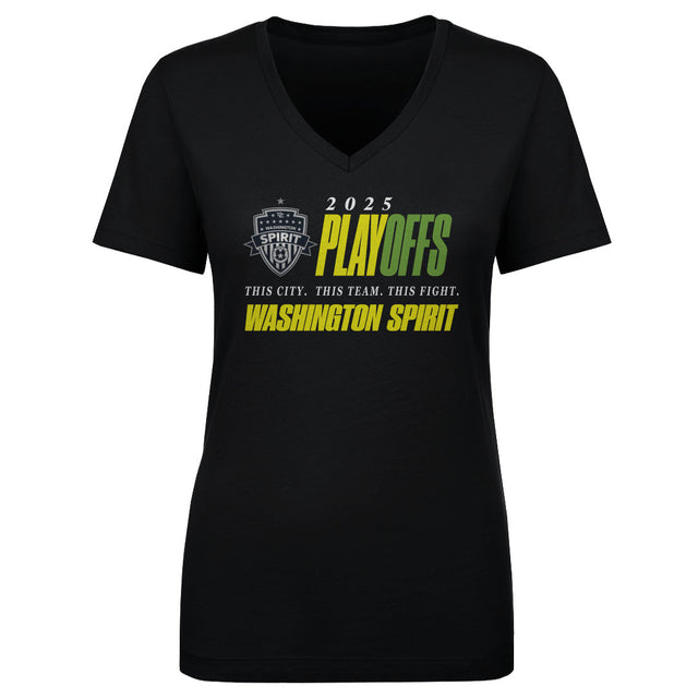 Washington Spirit Women's V-Neck T-Shirt | 500 LEVEL