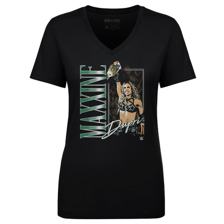 Maxxine Dupri Women's V-Neck T-Shirt | 500 LEVEL