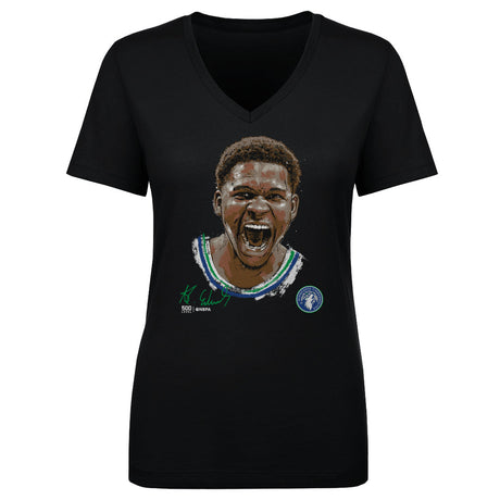 Anthony Edwards Women's V-Neck T-Shirt | 500 LEVEL