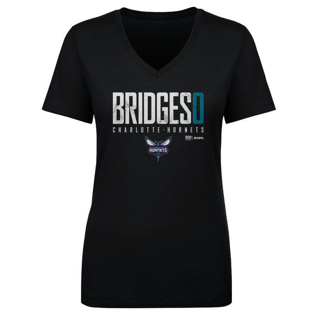 Miles Bridges Women's V-Neck T-Shirt | 500 LEVEL