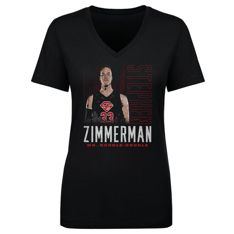 Stephen Zimmerman Women's V-Neck T-Shirt | 500 LEVEL