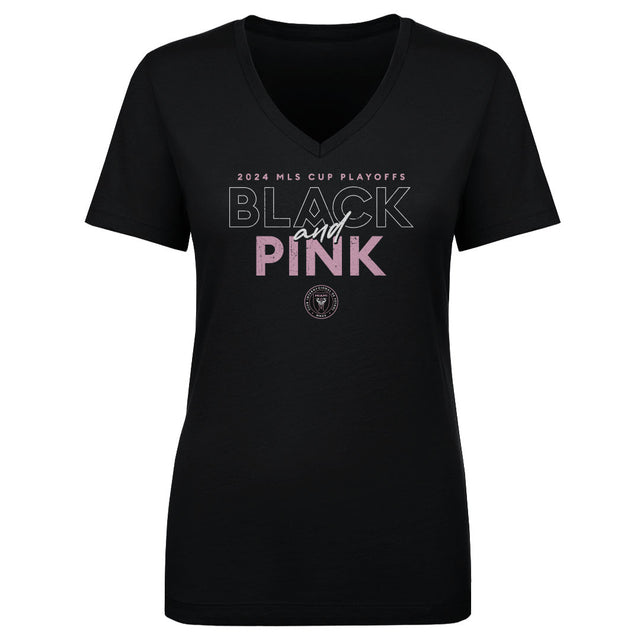 Inter Miami CF Women's V-Neck T-Shirt | 500 LEVEL