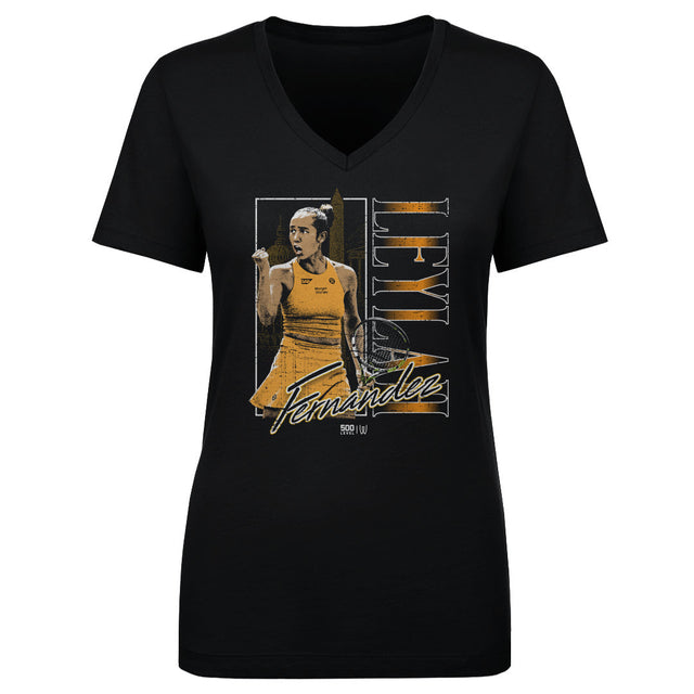 Leylah Fernandez Women's V-Neck T-Shirt | 500 LEVEL