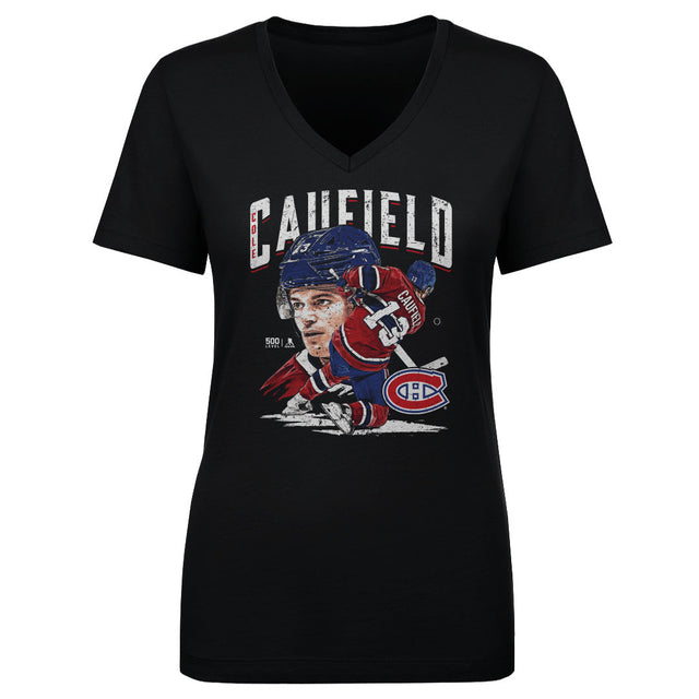 Cole Caufield Women's V-Neck T-Shirt | 500 LEVEL