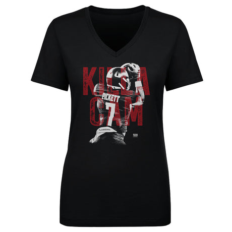Cam Pickett Women's V-Neck T-Shirt | 500 LEVEL