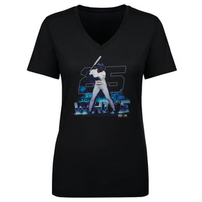 Devon White Women's V-Neck T-Shirt | 500 LEVEL