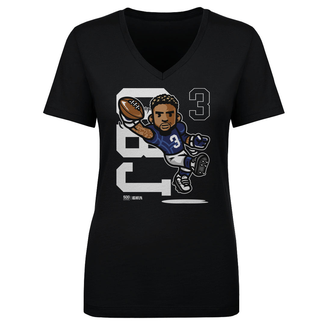 Odell Beckham Jr. Women's V-Neck T-Shirt | 500 LEVEL