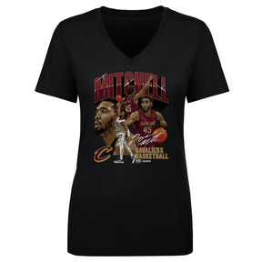 Donovan Mitchell Women's V-Neck T-Shirt | 500 LEVEL