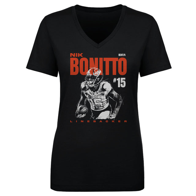 Nik Bonitto Women's V-Neck T-Shirt | 500 LEVEL