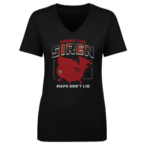 Carolina Hockey Women's V-Neck T-Shirt | 500 LEVEL