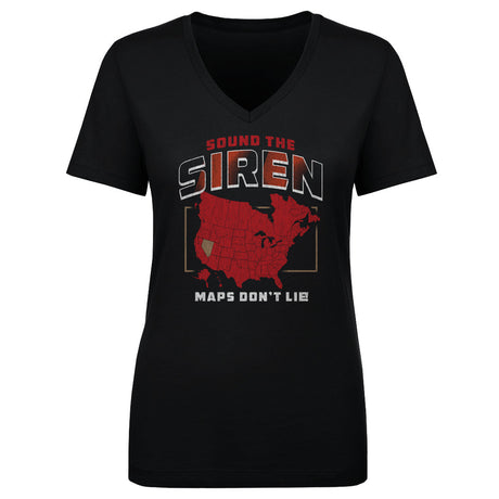 Carolina Hockey Women's V-Neck T-Shirt | 500 LEVEL