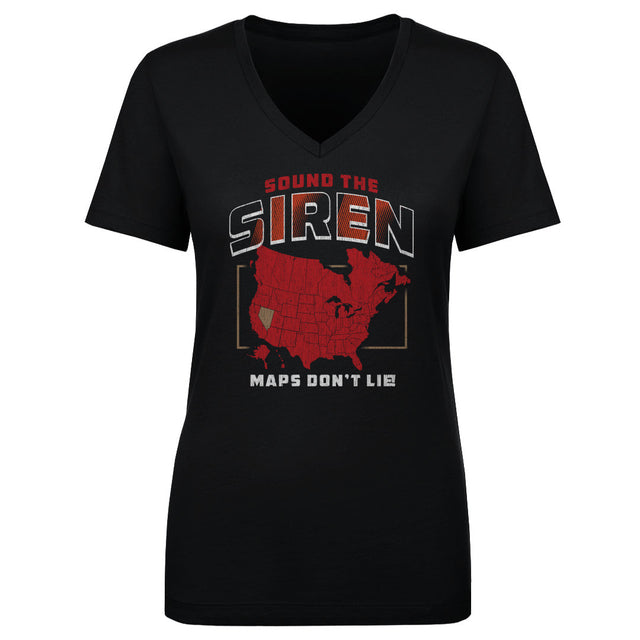 Carolina Hockey Women's V-Neck T-Shirt | 500 LEVEL