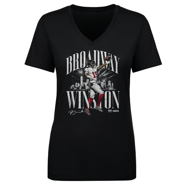 Jameis Winston Women's V-Neck T-Shirt | 500 LEVEL