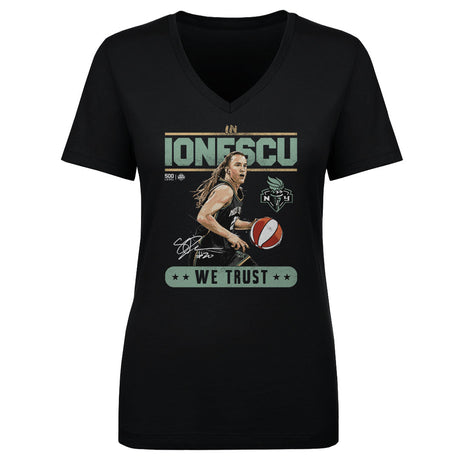 Sabrina Ionescu Women's V-Neck T-Shirt | 500 LEVEL