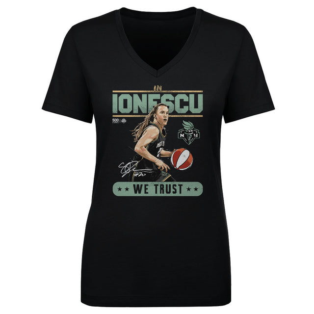 Sabrina Ionescu Women's V-Neck T-Shirt | 500 LEVEL