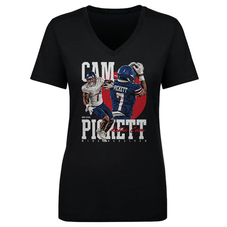 Cam Pickett Women's V-Neck T-Shirt | 500 LEVEL