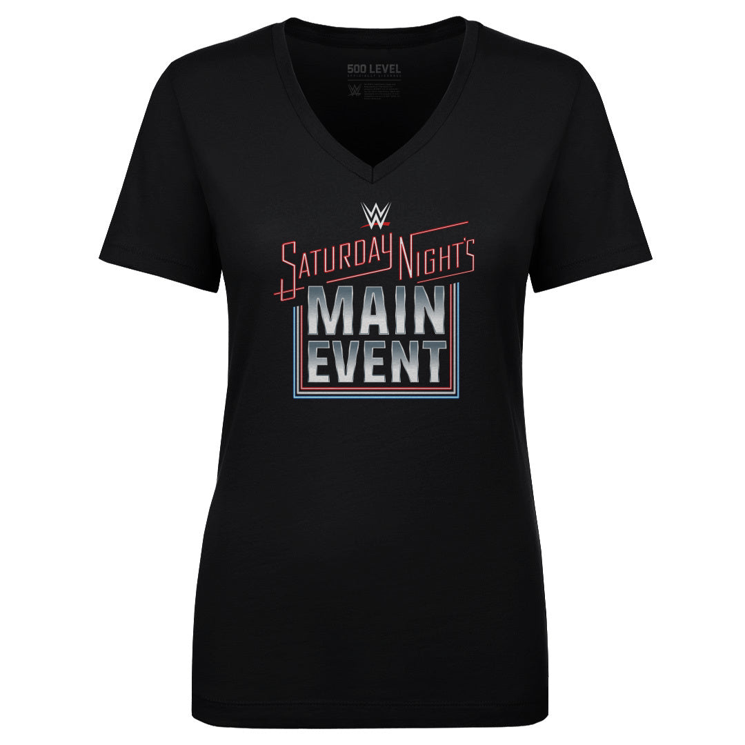 Saturday Night's Main Event Women's V-Neck T-Shirt | 500 LEVEL