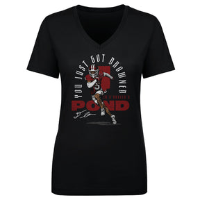 D'Angelo Ponds Women's V-Neck T-Shirt | 500 LEVEL
