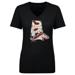 Birmingham Stallions Women's V-Neck T-Shirt | 500 LEVEL