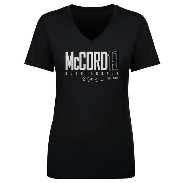 Kyle McCord Women's V-Neck T-Shirt | 500 LEVEL