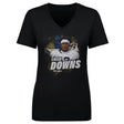 Caleb Downs Women's V-Neck T-Shirt | 500 LEVEL
